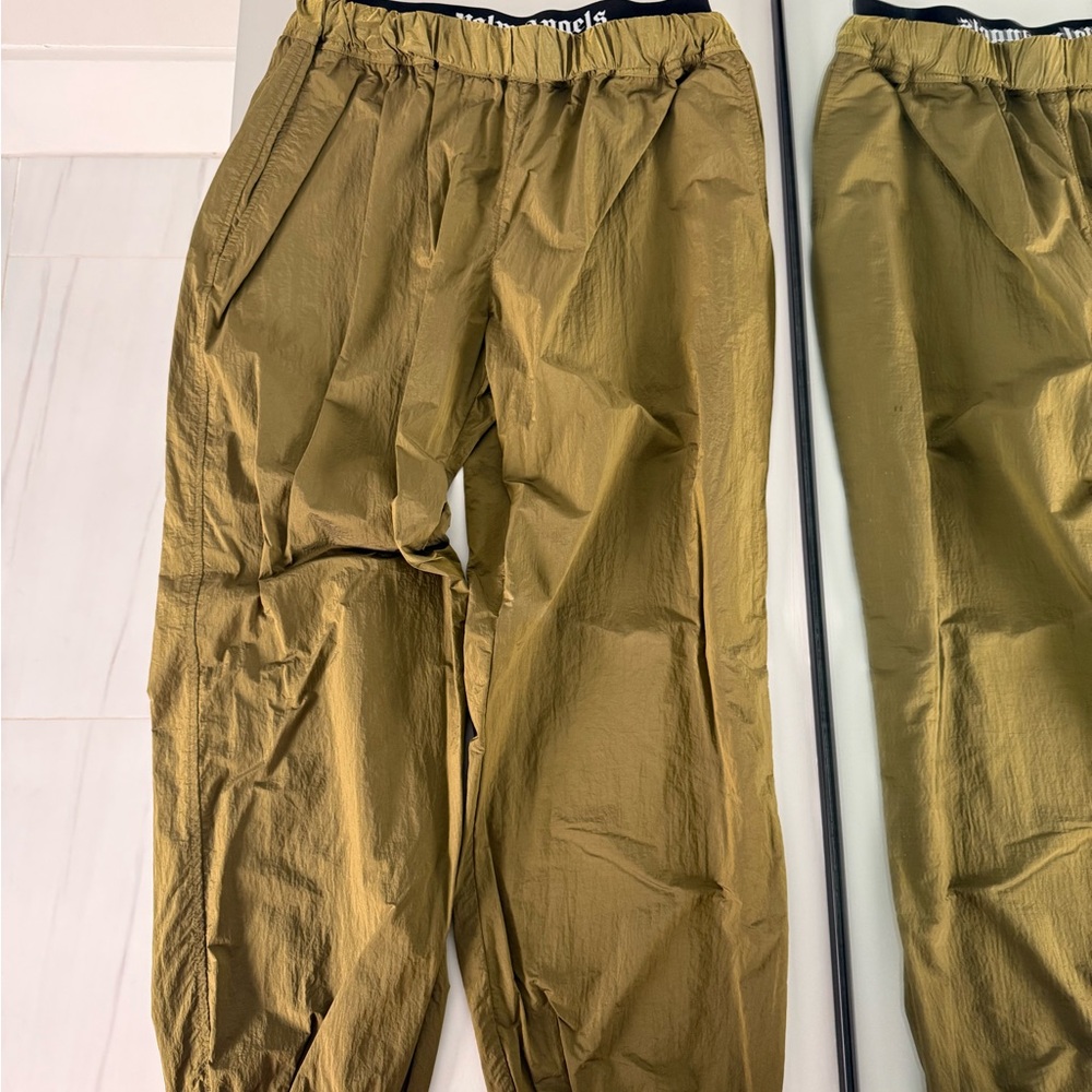 Palm Angels Olive Green Pants - Picture 2 of 3